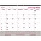 Brownline Deskpad, Mthly, /Vinylstrip REDC1731V - alternate 1